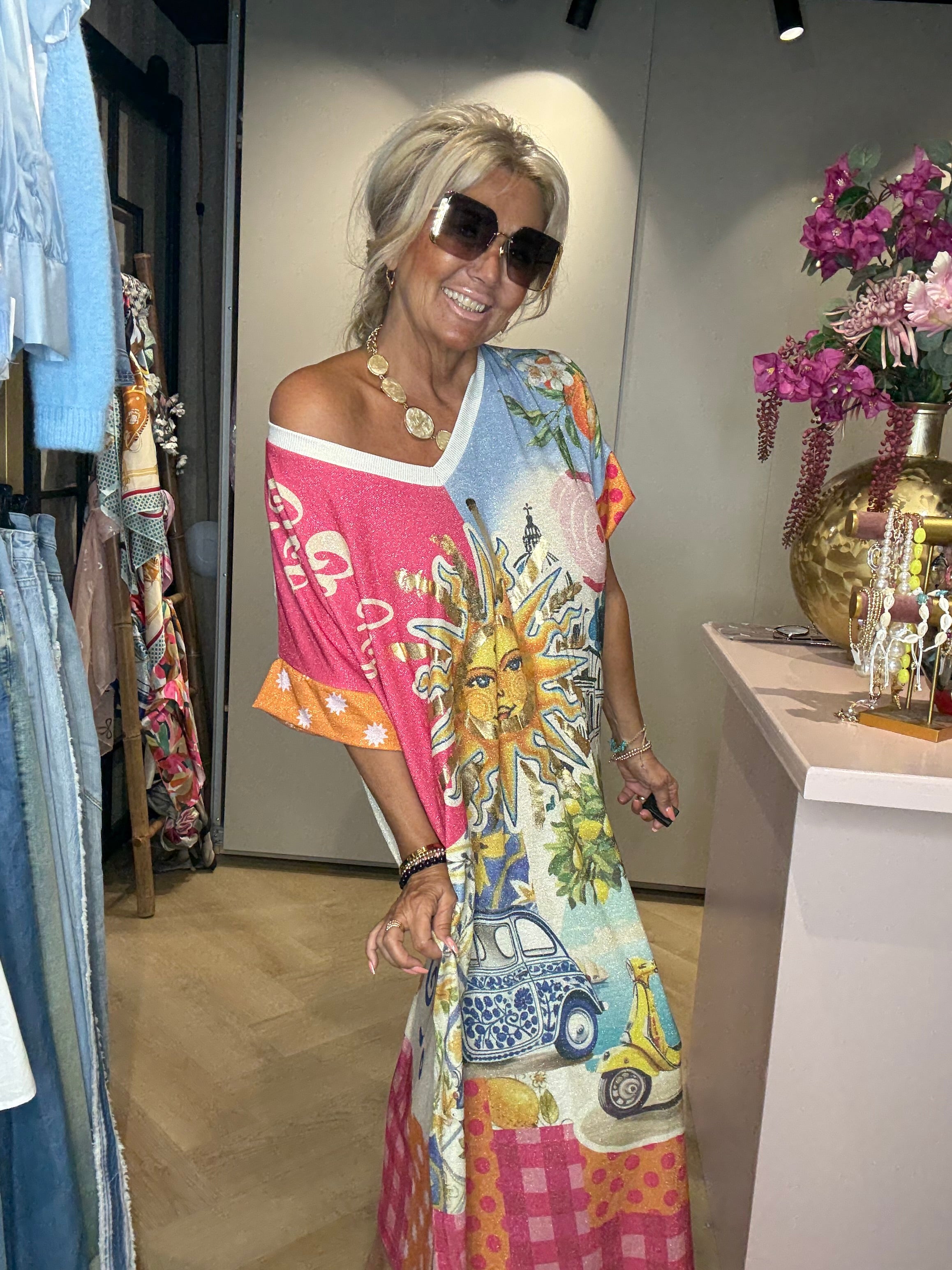 Dress Italy pink 🇮🇹